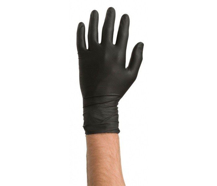 Nitrilové rukavice - čierne (60ks)