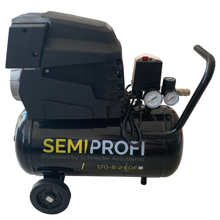 SCHNEIDER Semi Profi - Mobilný olejový piestový kompresor
